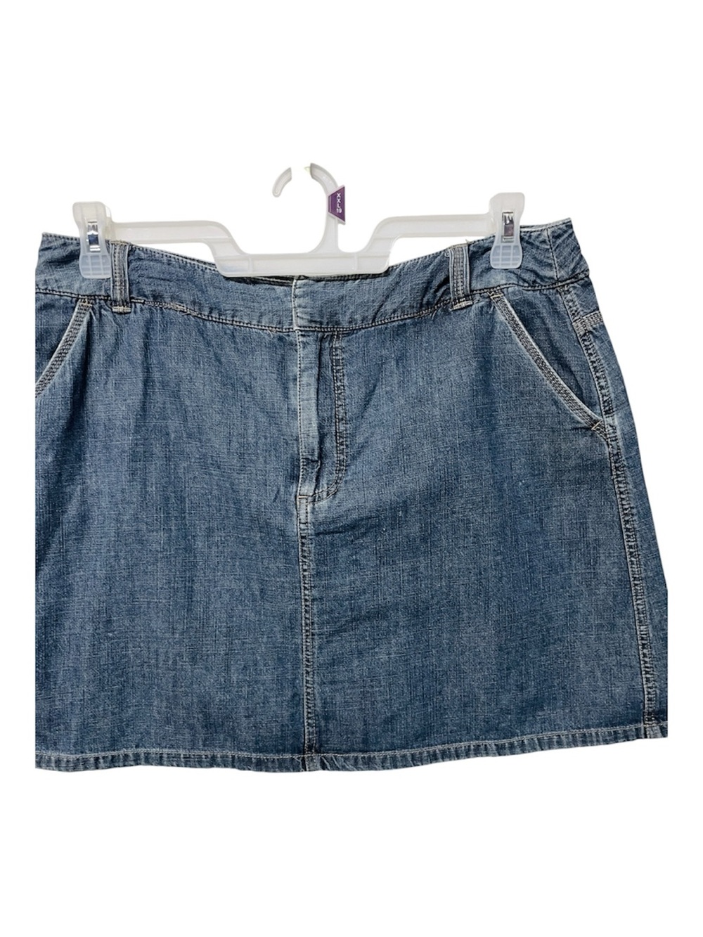 Sonoma Blue Denim Skort with Front Pockets 14